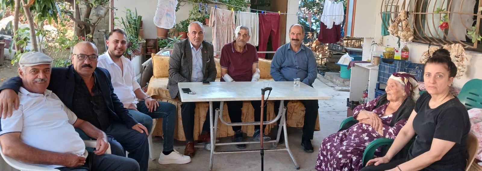 AK PARTİ İLÇE YÖNETİMİNDEN, BAYTAR AİLESİNE ZİYARET