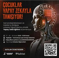 ÇOCUKLAR YAPAY ZEKÂ İLE TANIŞIYOR!