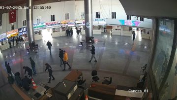 TERMİNALDE HAYAT KURTARAN MÜDAHALE!