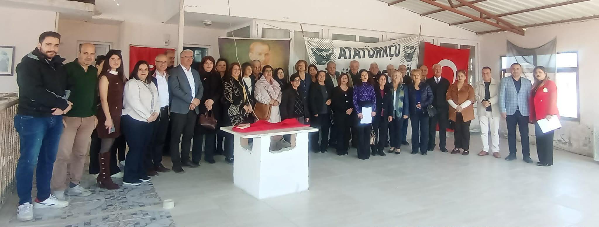 ADD SAMANDAĞ ŞUBESİ’NDE ATİYE SÖNMEZ ERDOĞDU GÜVEN TAZELEDİ